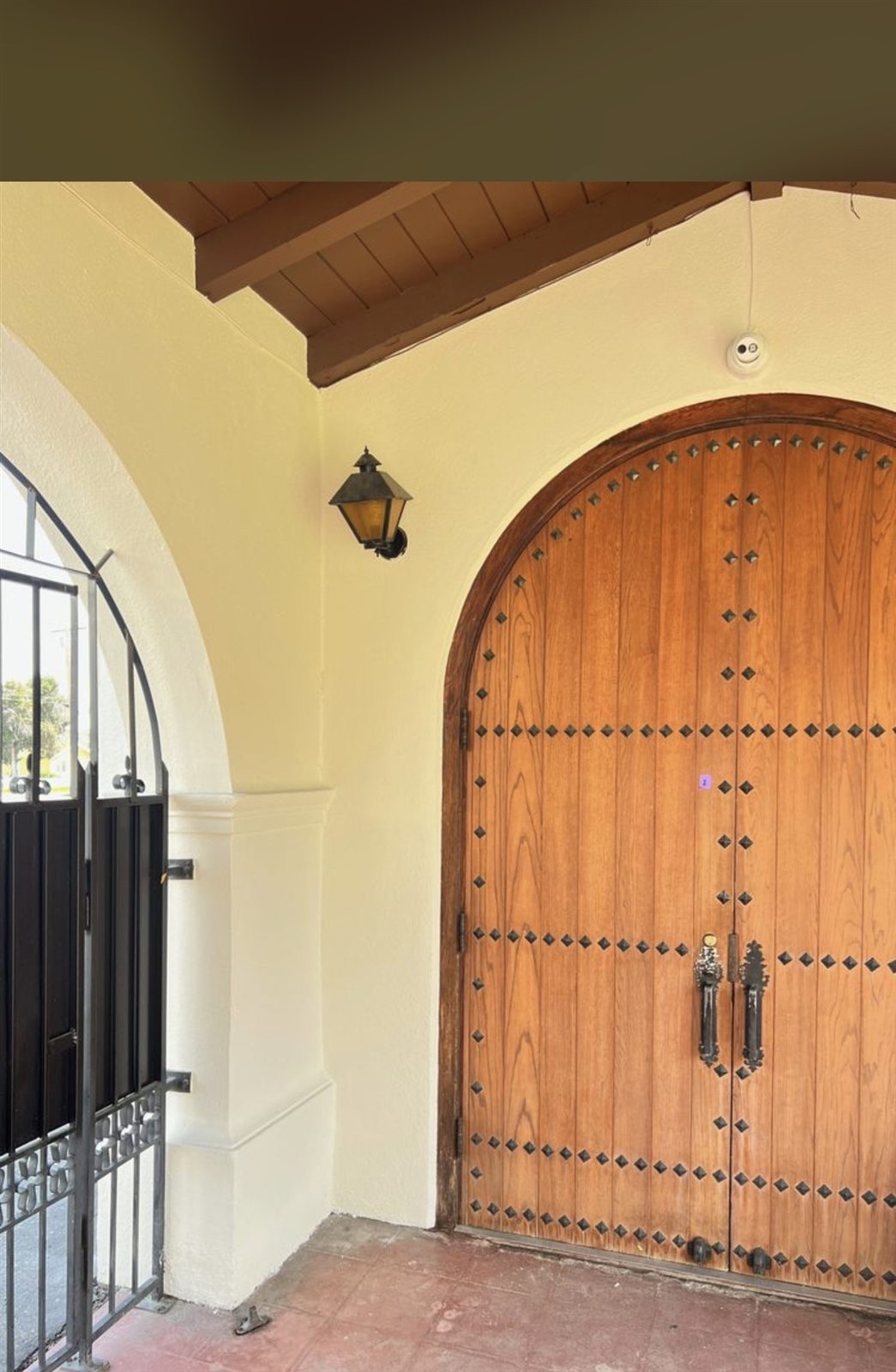 Arched Entry Door — Door & trim finish · Inland Empire